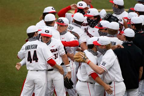 University of georgia baseball - ATHENS-----Georgia's 16-hit attack featured six home runs as it clinched a series over UNC Asheville with a 17-5 win in eight innings Saturday at Foley Field.Junior Slate Alford provided the final Bulldog home run, a three-run blast to end the contest due to the 10-run rule. Graduate Logan Jordan smashed a pair of solo home runs while senior …